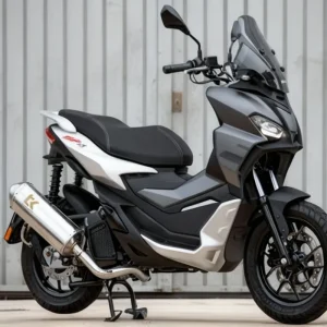 Rabatt Turbo Kit GMax Edelstahl Sportauspuff Aprilia SR GT 125i 200i LC 4T 4V
